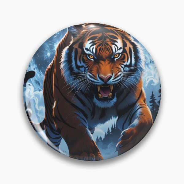 Item preview, Moonlit Fury: The Tiger’s Reign designed and sold by novmasao.