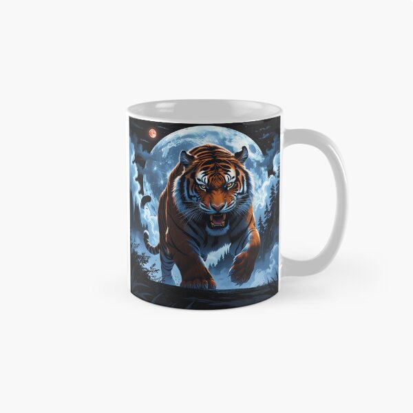 Item preview, Moonlit Fury: The Tiger’s Reign designed and sold by novmasao.