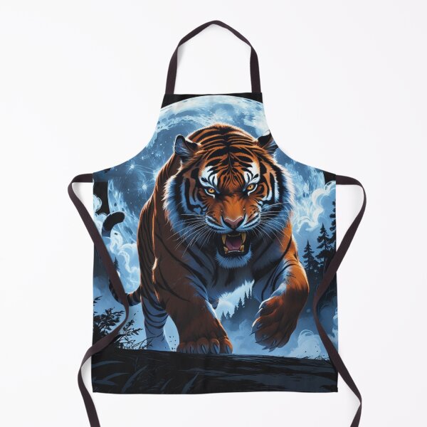 Item preview, Moonlit Fury: The Tiger’s Reign designed and sold by novmasao.