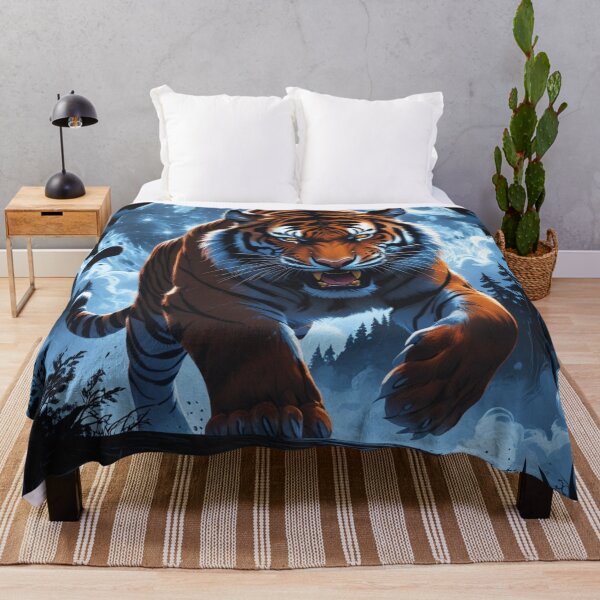 Item preview, Moonlit Fury: The Tiger’s Reign designed and sold by novmasao.