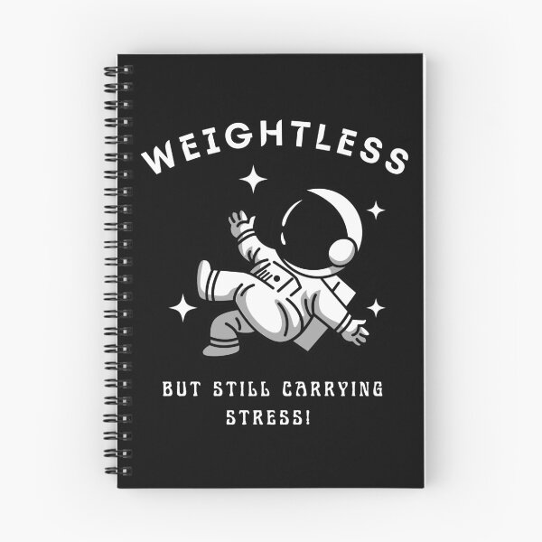 Item preview, Weightless but Still Carrying Stress (white) designed and sold by DARK_NOVA.