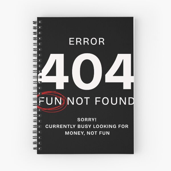 Item preview, 404 Fun Not Found designed and sold by SpeakingPrint2.