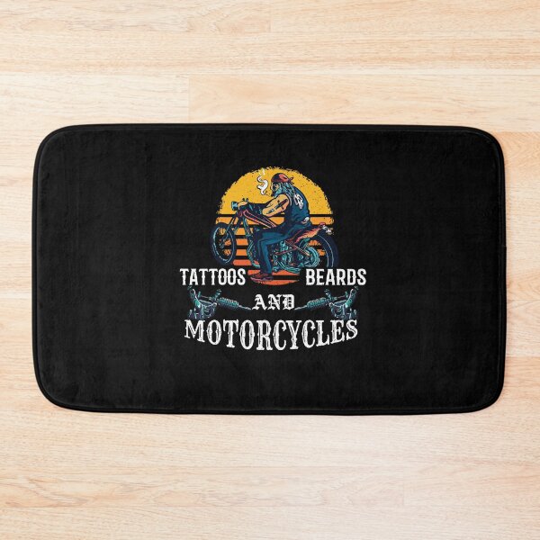Item preview, Tattoos Beards And Motorcycles Tattooed Bearded Biker designed and sold by Dressed For  Duty.