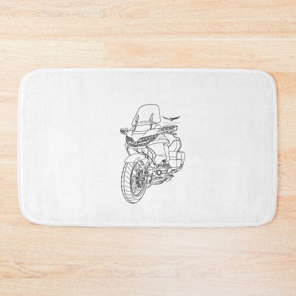 Item preview, Motorcycle honda goldwing line art designed and sold by sketchjuny.