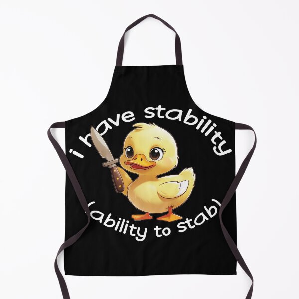 Item preview, I Have Stability Ability To Stab designed and sold by Silly T-shirts.