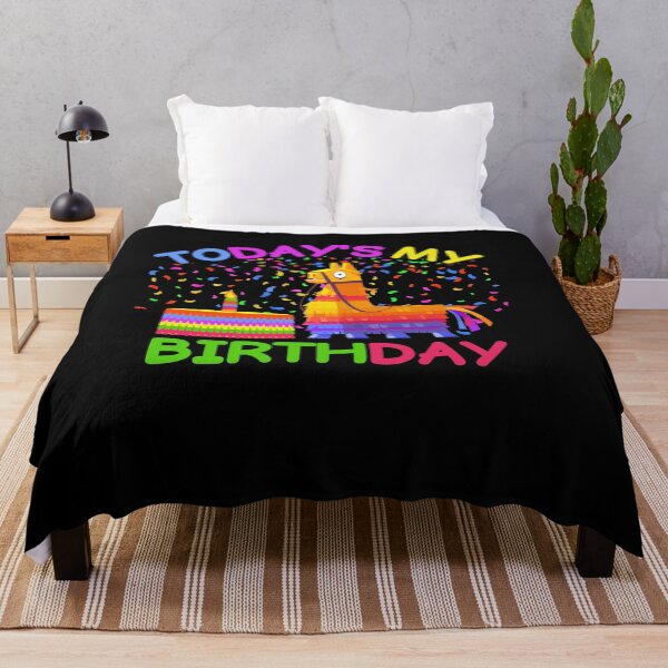 Item preview, Todays My Birthday Llama Birthday Party Animal Decorations designed and sold by Dressed For Duty.