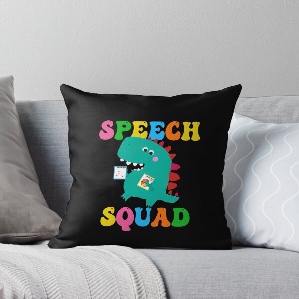 Item preview, Speech Squad Cute Dinosaur Speech Therapy Speech Pathologist designed and sold by Dressed For  Duty.