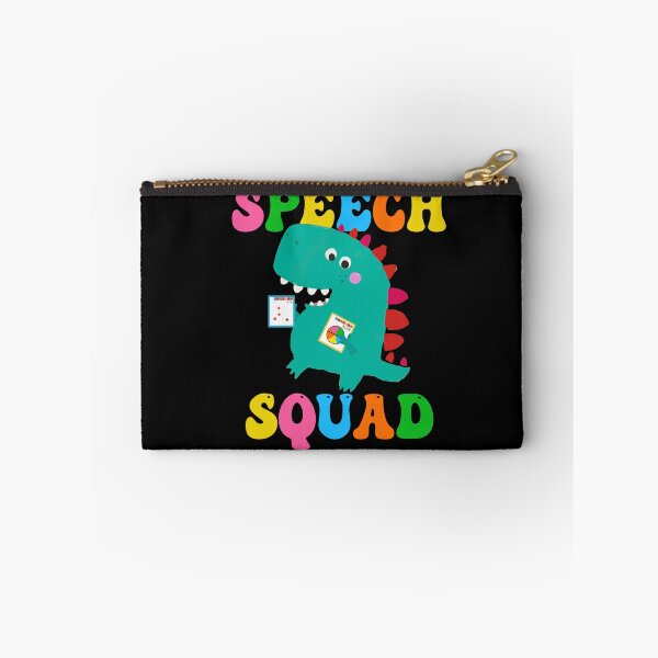 Item preview, Speech Squad Cute Dinosaur Speech Therapy Speech Pathologist designed and sold by Dressed For  Duty.