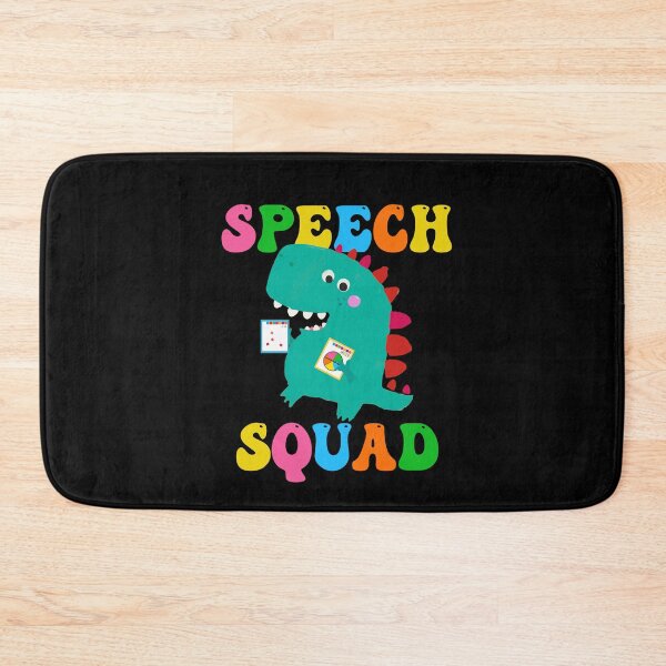 Item preview, Speech Squad Cute Dinosaur Speech Therapy Speech Pathologist designed and sold by Dressed For  Duty.