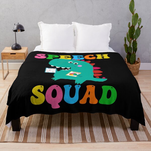 Item preview, Speech Squad Cute Dinosaur Speech Therapy Speech Pathologist designed and sold by Dressed For  Duty.
