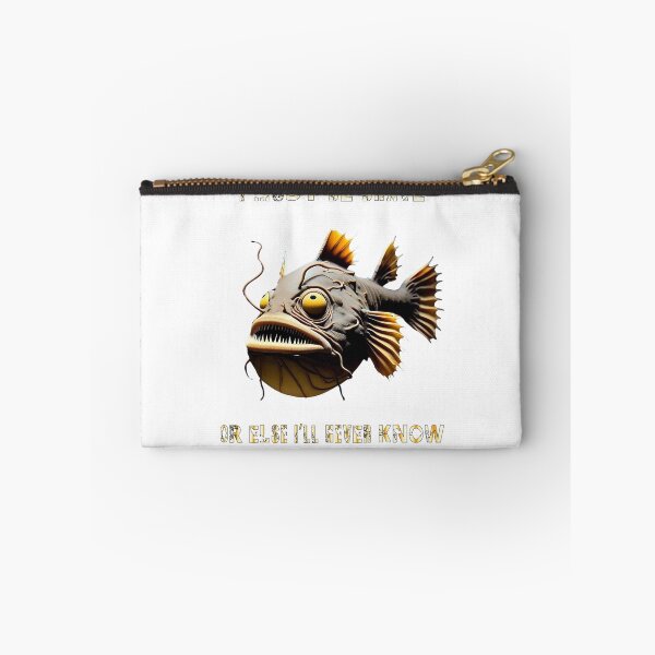 Item preview, Anglerfish I Must Be Brave Or Else Never Know - Anglerfish Lover  designed and sold by Smix Pixels.