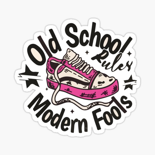 Item preview, Old School Rules Modern Fools designed and sold by samwash.