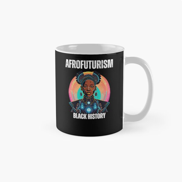 Item preview, Afrofuturism Sci-Fi Warrior – The Future is Melanin T-Shirt designed and sold by Unleashing Style .