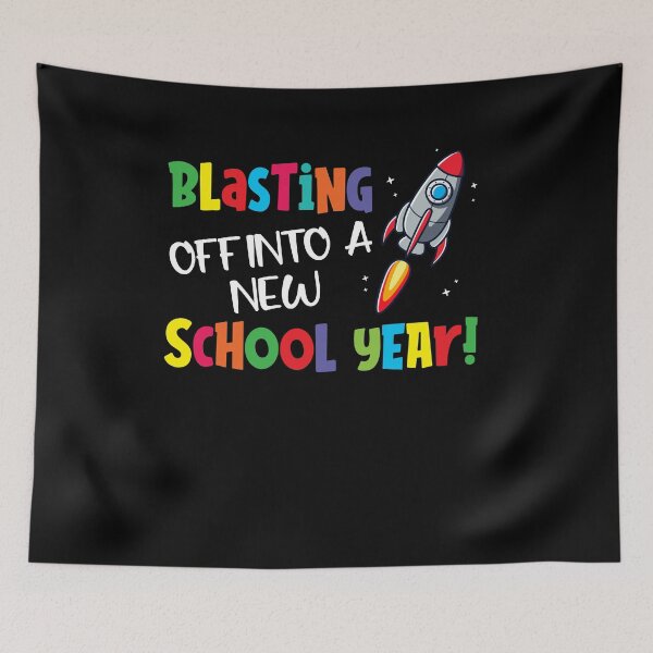 Item preview, Blasting Off Into a New School Year First Day Teacher designed and sold by Dressed For  Duty.