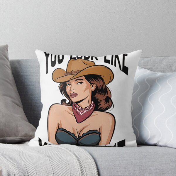 Item preview, Cowgirl Charm - You Look Like You Love Me Retro Western Art designed and sold by Charlietule.