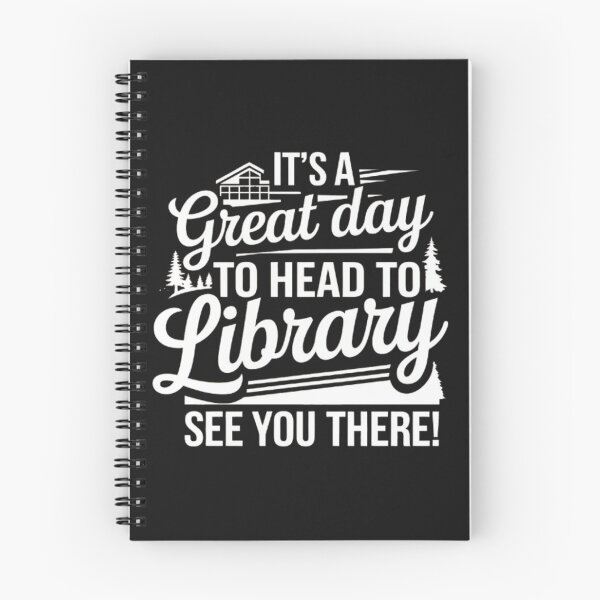 Item preview, it s a great day to head to  library  see you there designed and sold by DesignNadine.