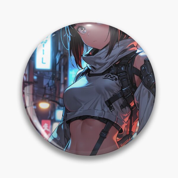 Item preview, Anime girl techwear designed and sold by disturbedrod.