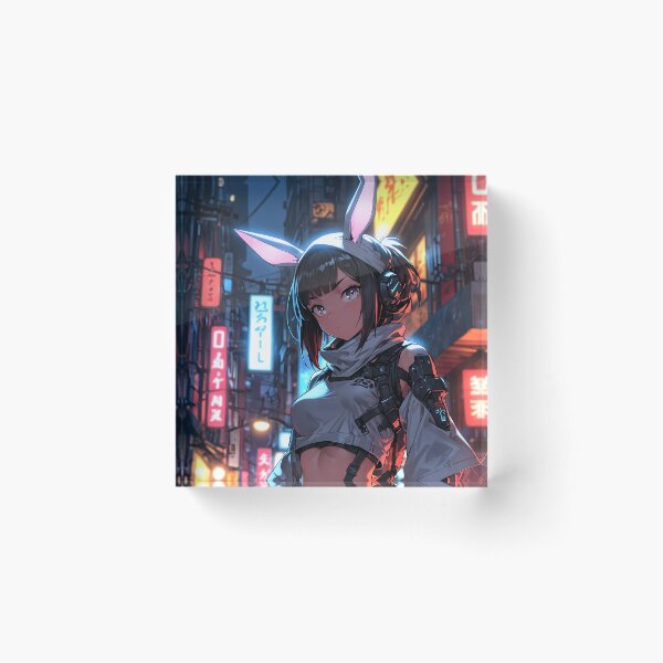 Item preview, Anime girl techwear designed and sold by disturbedrod.