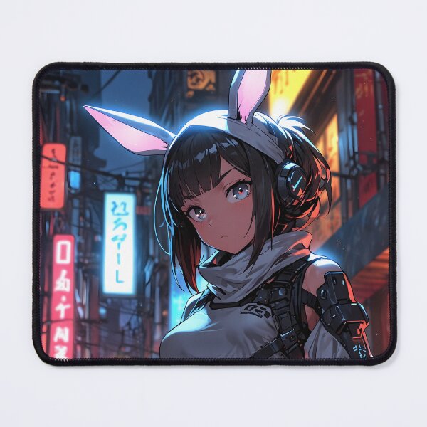 Item preview, Anime girl techwear designed and sold by disturbedrod.