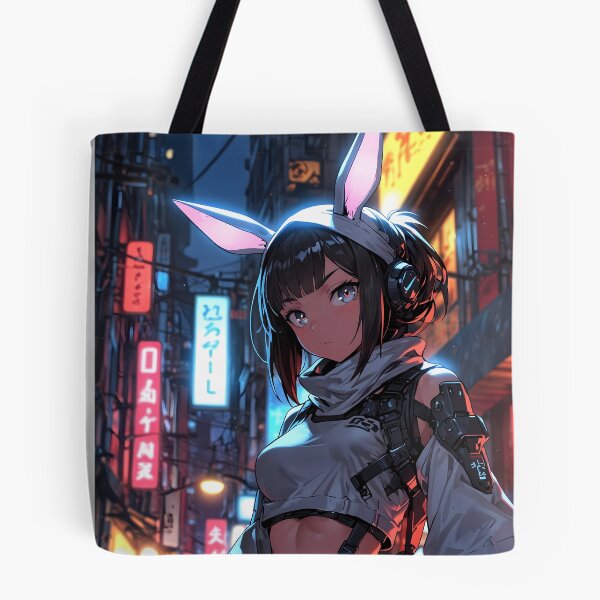 Item preview, Anime girl techwear designed and sold by disturbedrod.