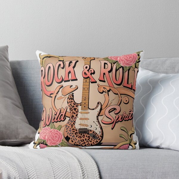 Item preview, Rock & Roll Wild Spirit - Leopard Print Electric Guitar Design designed and sold by Charlietule.