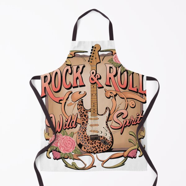 Item preview, Rock & Roll Wild Spirit - Leopard Print Electric Guitar Design designed and sold by Charlietule.