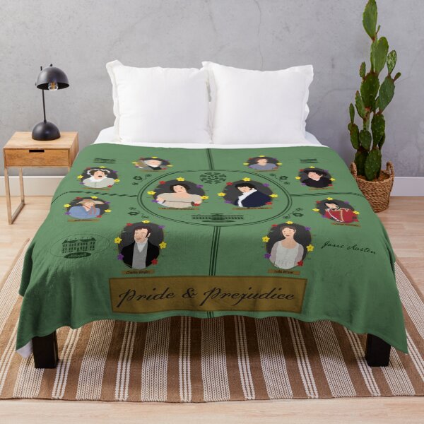 Item preview, Pride and Prejudice, Characters and Locations designed and sold by SurfingSpectrum.