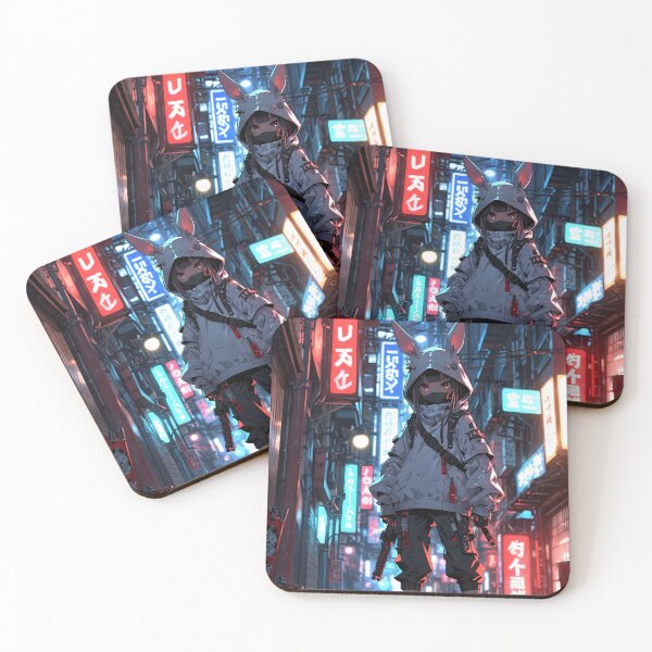 Item preview, Anime girl in techwear designed and sold by disturbedrod.