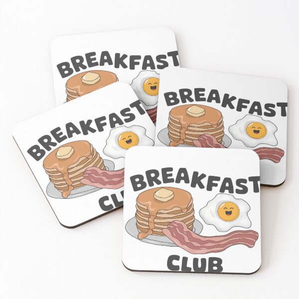 Item preview, Breakfast Club - Cute Pancakes, Bacon & Egg Design designed and sold by Charlietule.
