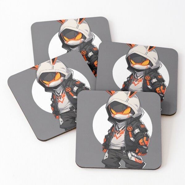Item preview, Chibi rabbit illustration designed and sold by disturbedrod.