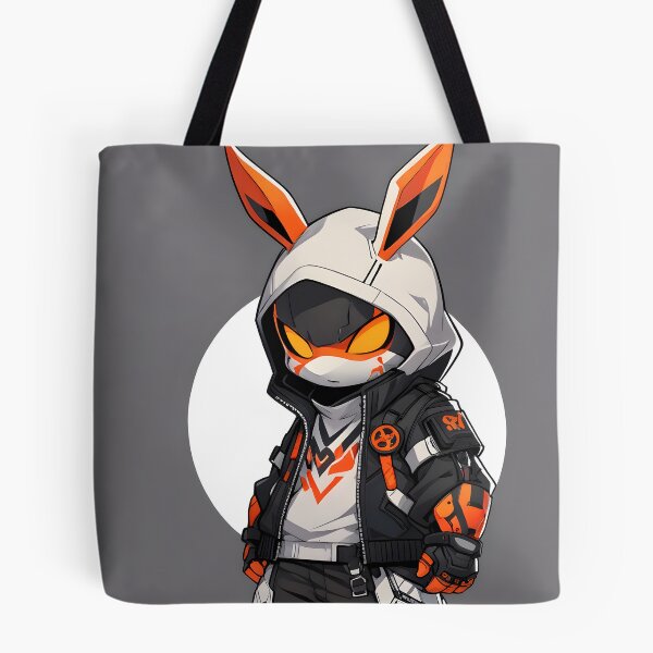 Item preview, Chibi rabbit illustration designed and sold by disturbedrod.