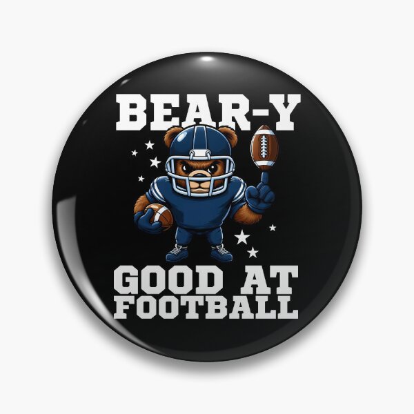 Item preview, BEAR-Y GOOD AT FOOTBALL - FOOTBALL BEARS GIFT designed and sold by KEF Custom.