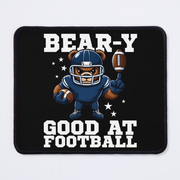 Item preview, BEAR-Y GOOD AT FOOTBALL - FOOTBALL BEARS GIFT designed and sold by KEF Custom.