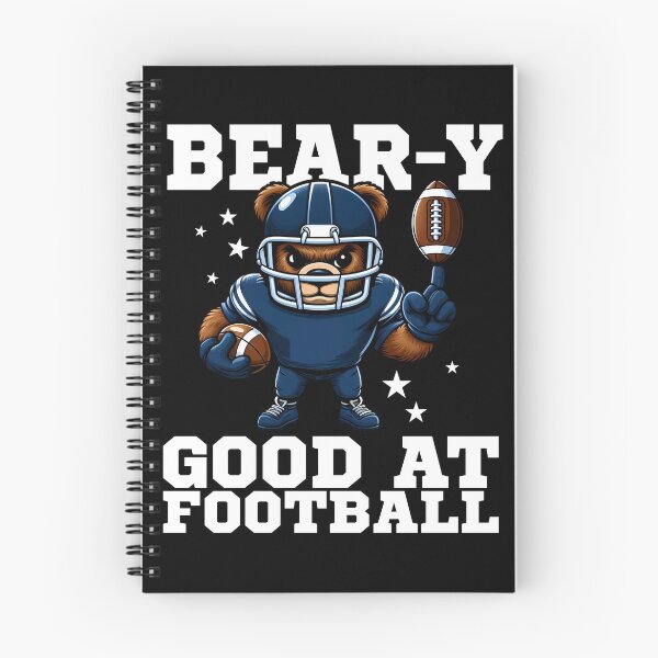 Item preview, BEAR-Y GOOD AT FOOTBALL - FOOTBALL BEARS GIFT designed and sold by KEF Custom.