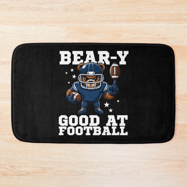 Item preview, BEAR-Y GOOD AT FOOTBALL - FOOTBALL BEARS GIFT designed and sold by KEF Custom.