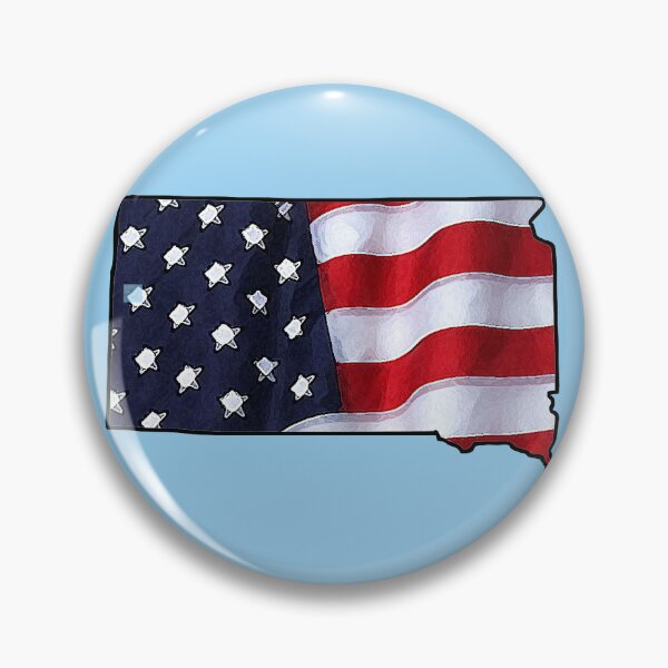 Item preview, Patriotic South Dakota designed and sold by Havocgirl.