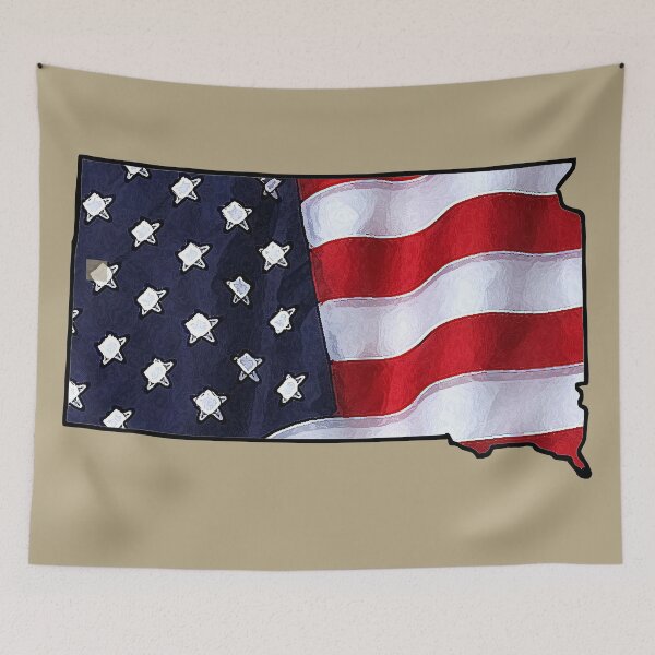 Item preview, Patriotic South Dakota designed and sold by Havocgirl.