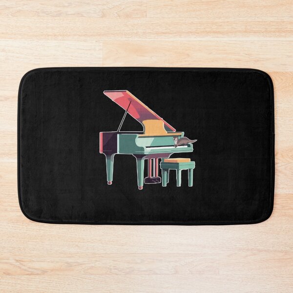 Item preview, Cute Grand Piano Player Month Otter Pianist Musician Animal designed and sold by Dressed For  Duty.