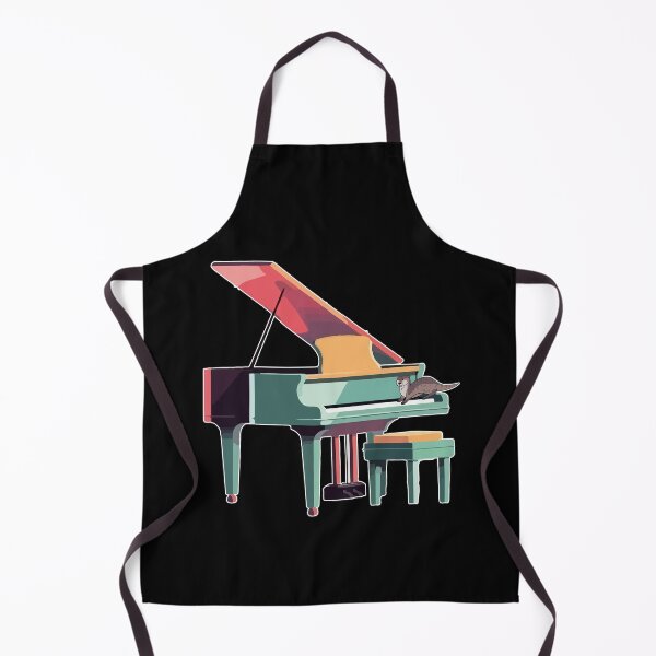 Item preview, Cute Grand Piano Player Month Otter Pianist Musician Animal designed and sold by Dressed For Duty.