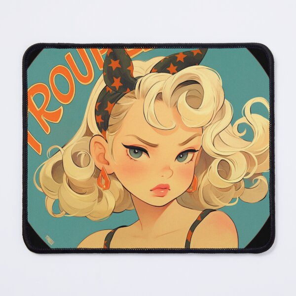 Item preview, Blondes are trouble but they have more fun designed and sold by MendaciousMina.