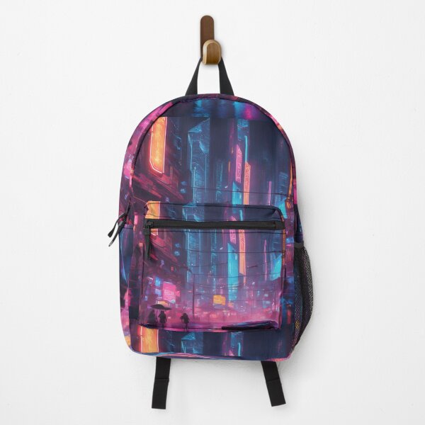 Item preview, Cyberpunk After Dark | Futuristic City Lights AI Design designed and sold by Eman Abou Ghazy.
