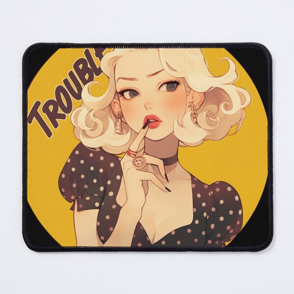 Item preview, Blondes are trouble but they have more fun designed and sold by MendaciousMina.