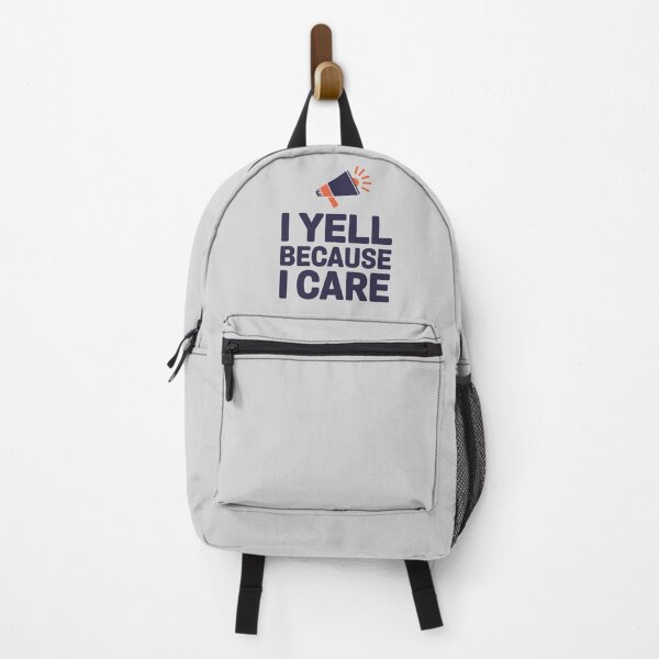 Item preview, Loud and Proud I Yell Because I Care designed and sold by TeeGrit.