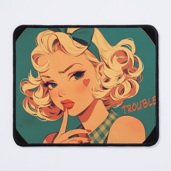 Item preview, Blondes are trouble but they have more fun designed and sold by MendaciousMina.