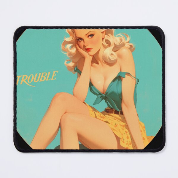 Item preview, Blondes are trouble but they have more fun designed and sold by MendaciousMina.