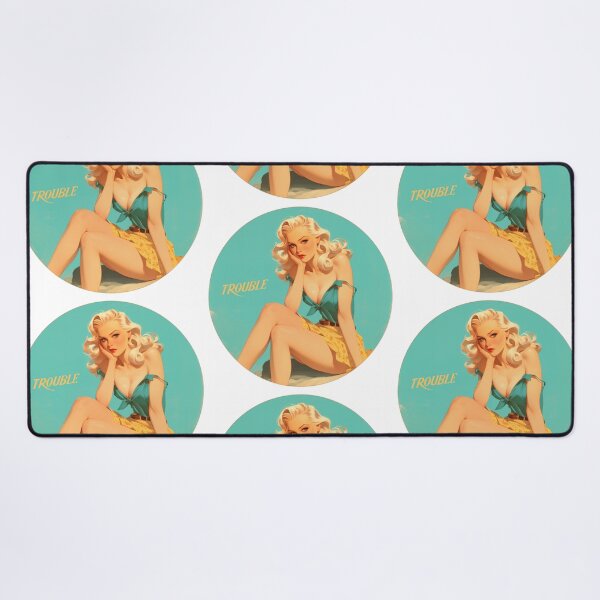 Item preview, Blondes are trouble but they have more fun designed and sold by MendaciousMina.