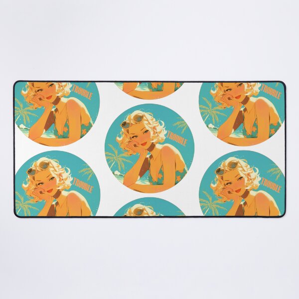 Item preview, Blondes are trouble but they have more fun designed and sold by MendaciousMina.