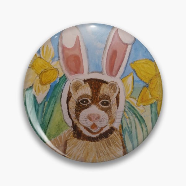 Item preview, Easter Ferret designed and sold by TanyaSealeyArt.