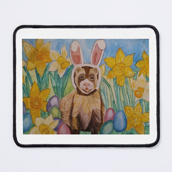 Item preview, Easter Ferret designed and sold by TanyaSealeyArt.