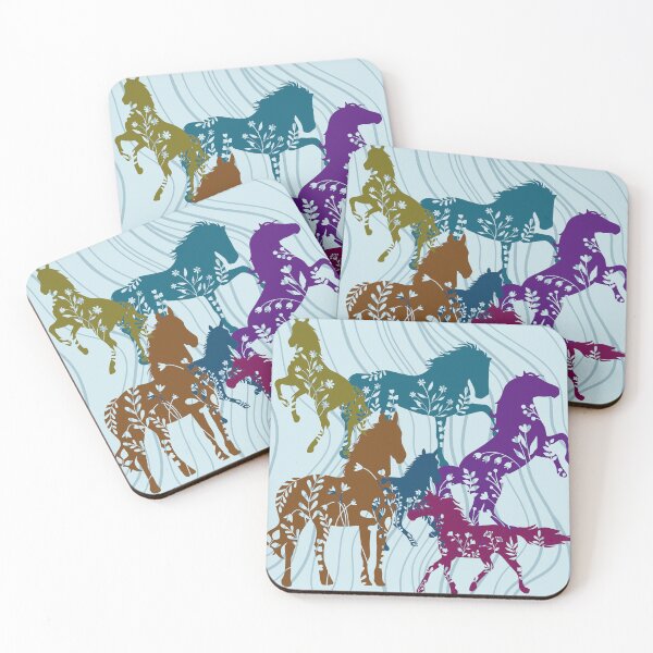 Item preview, Whimsical Ponies designed and sold by TurquoiseBird.